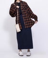nAvy ルーズチェックチュニック レディース商品サムネイル-24