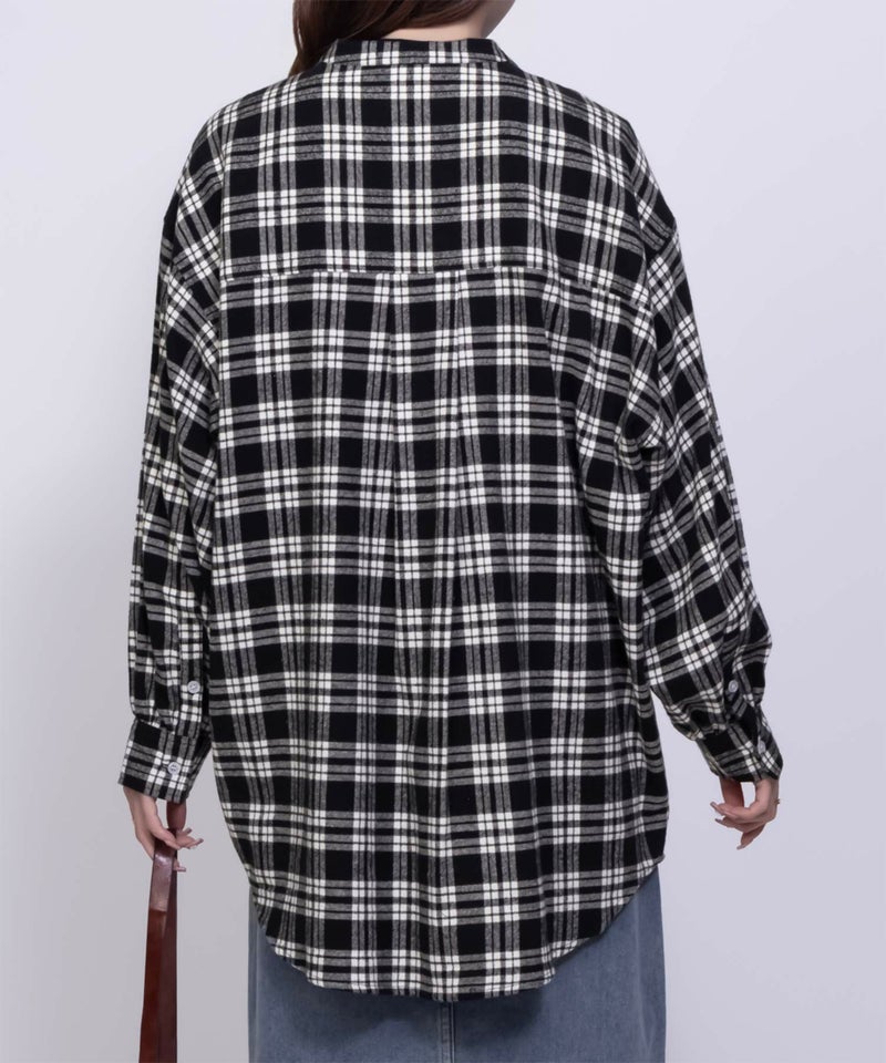 nAvy ルーズチェックチュニック レディース商品画像-27