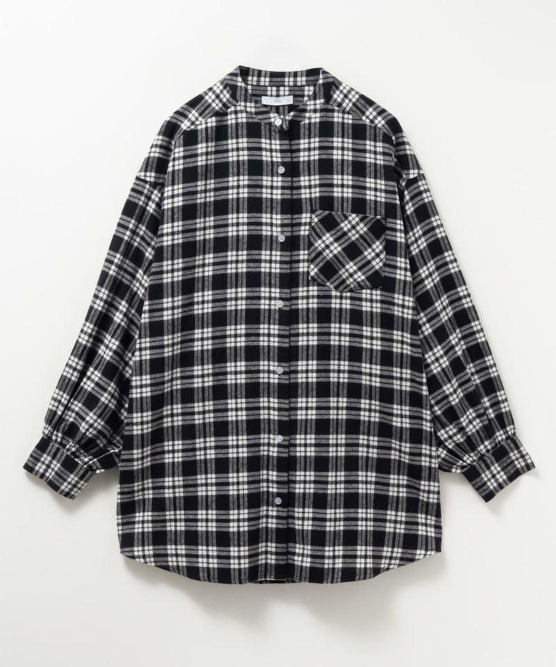 nAvy ルーズチェックチュニック レディース商品画像-28