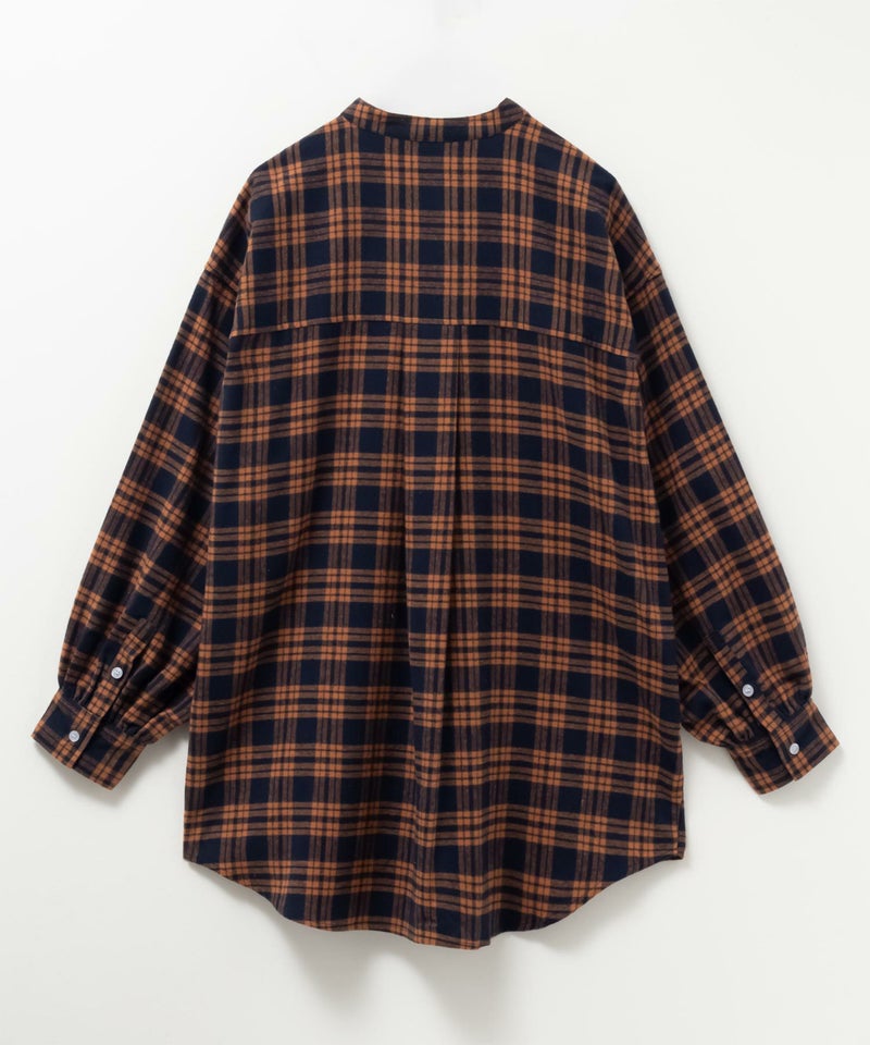 nAvy ルーズチェックチュニック レディース商品画像-33