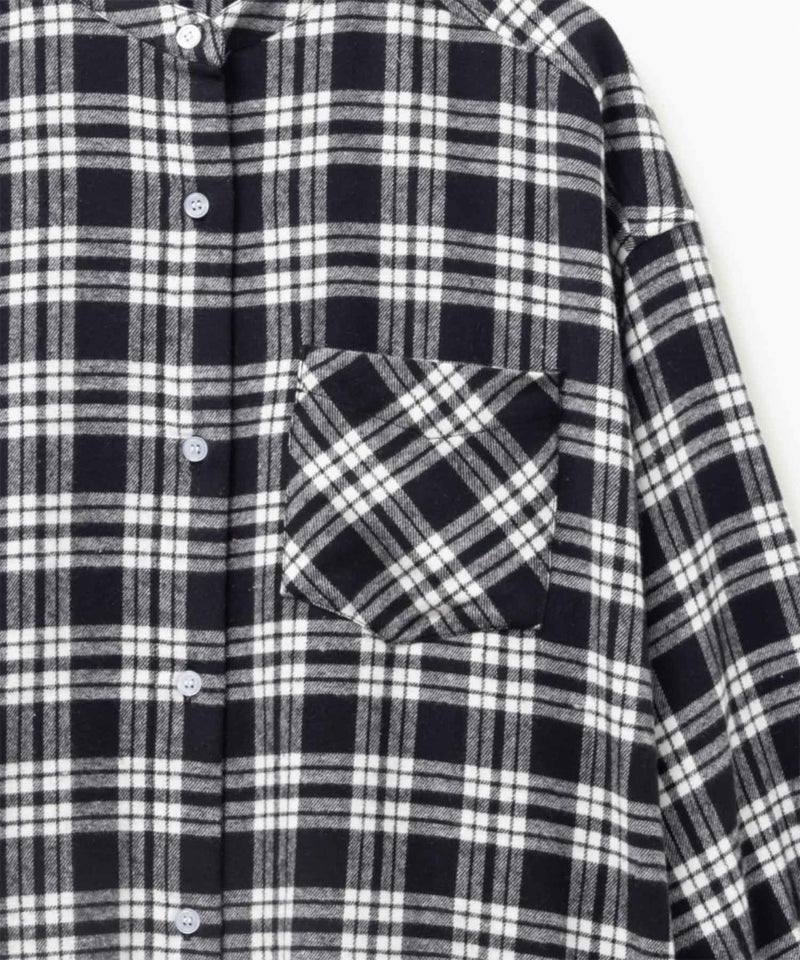 nAvy ルーズチェックチュニック レディース商品画像-36