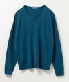 [期間限定knit]NAVY  カシミヤタッチニット Vネック レディース商品サムネイル-31