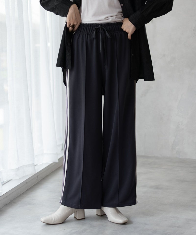 [期間限定価格]nAvy サイドラインパンツ レディース商品画像-2