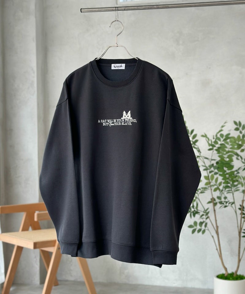 QUASH  アニマル刺繍クルーネック メンズ商品画像-5