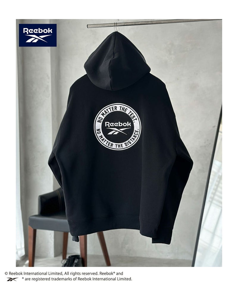 Reebok  裏起毛サークルロゴパーカー メンズ商品画像-1