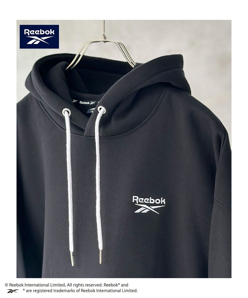 Reebok 裏起毛サークルロゴパーカー メンズ商品画像-9