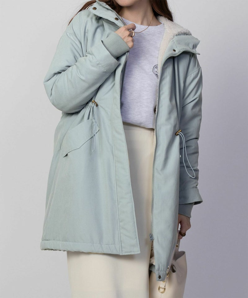 nAvy 裏ボアモッズコート レディース商品画像-16