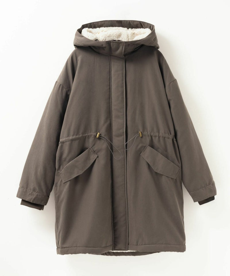 nAvy 裏ボアモッズコート レディース商品画像-19