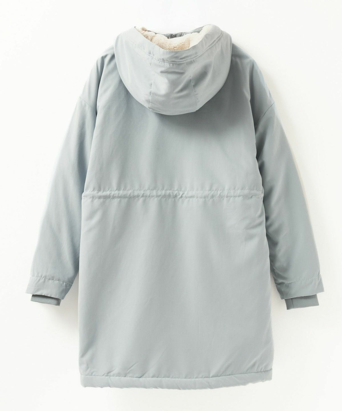 NAVY 裏ボアモッズコート レディース