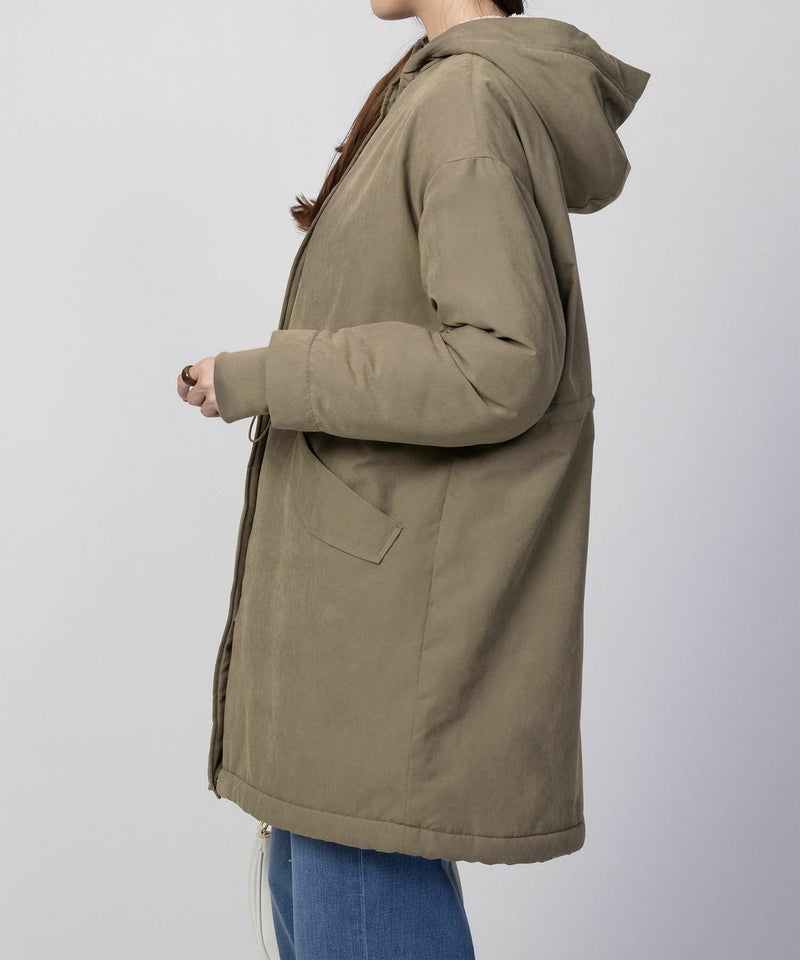 nAvy 裏ボアモッズコート レディース商品画像-27