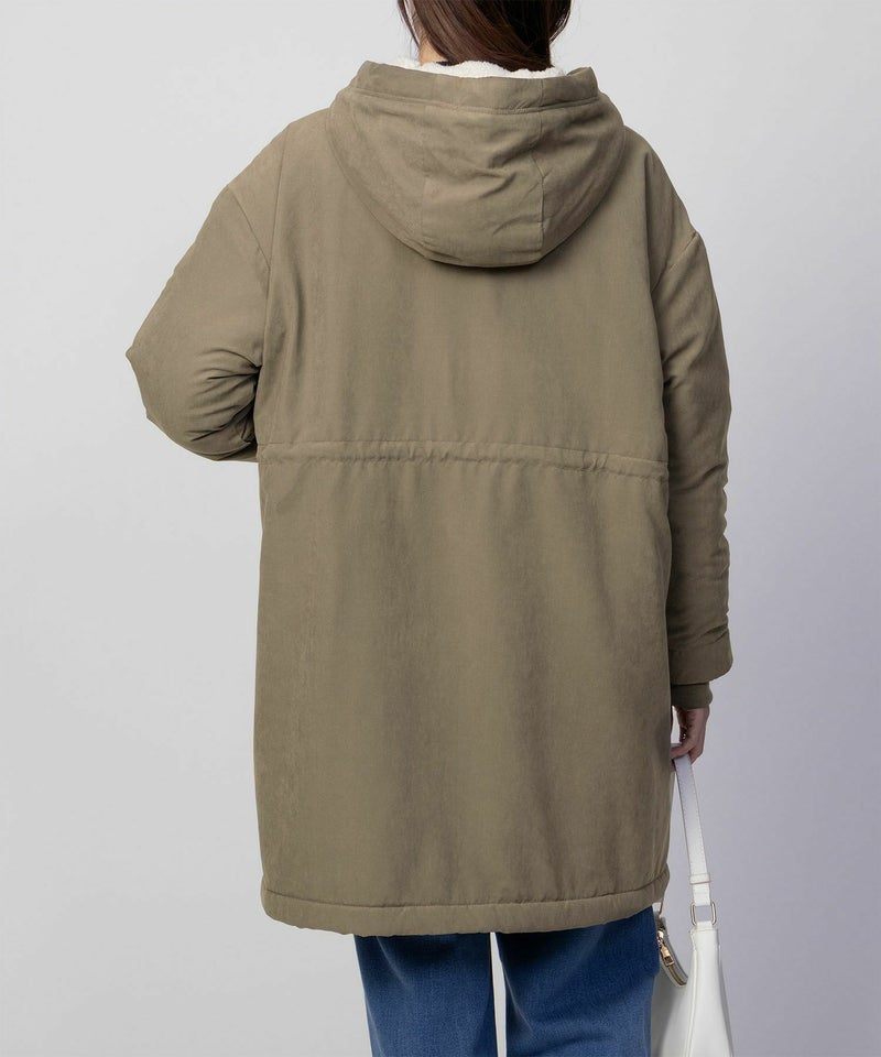 nAvy 裏ボアモッズコート レディース商品画像-28