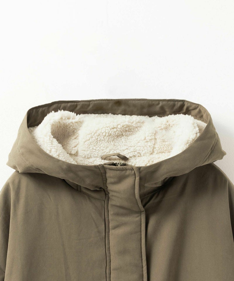 nAvy 裏ボアモッズコート レディース商品画像-31