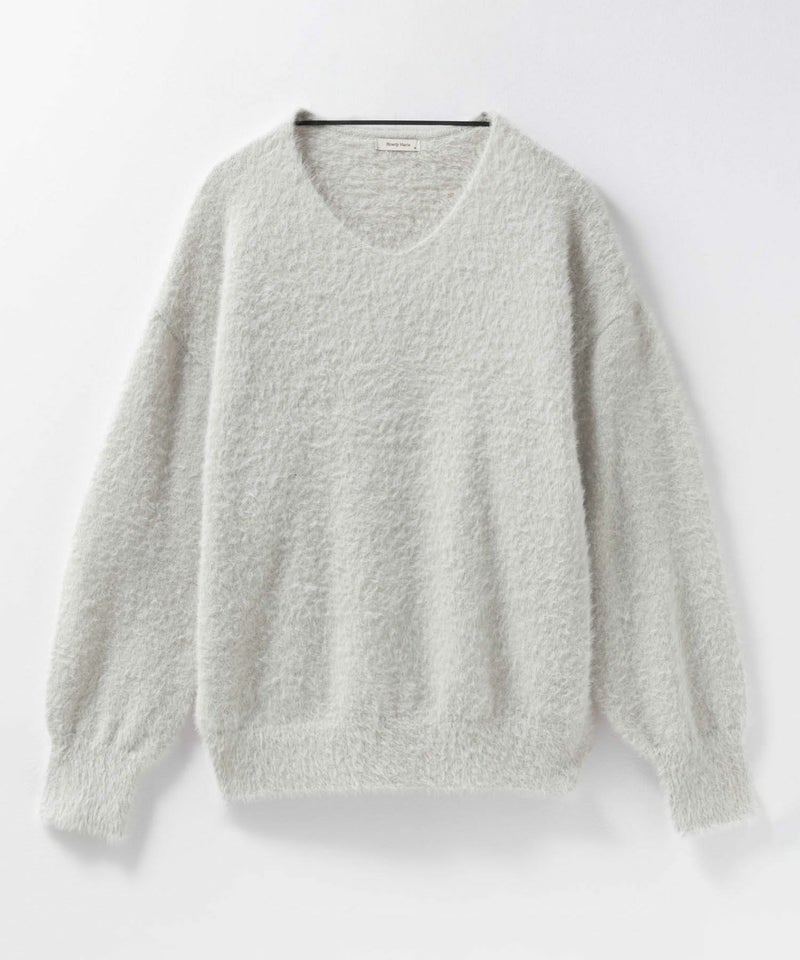 Howdy Marie フェザーヤーンVネックプルオーバー レディース商品画像-18