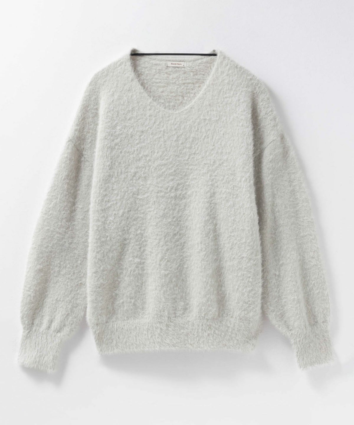 Howdy Marie フェザーヤーンVネックプルオーバー レディース