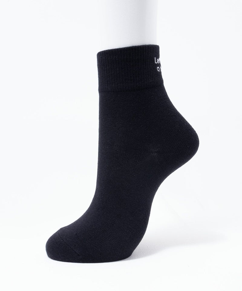 NAVY  ロゴ刺繍ショート丈ソックス レディース商品画像-1