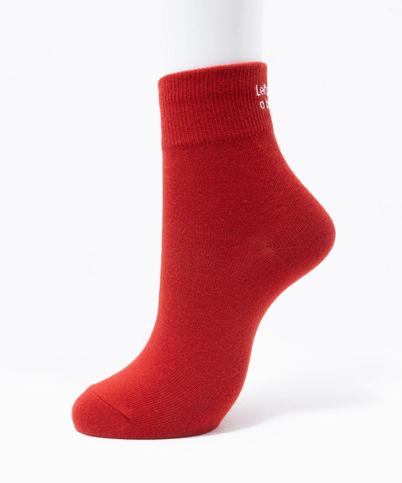 NAVY  ロゴ刺繍ショート丈ソックス レディース商品画像-4