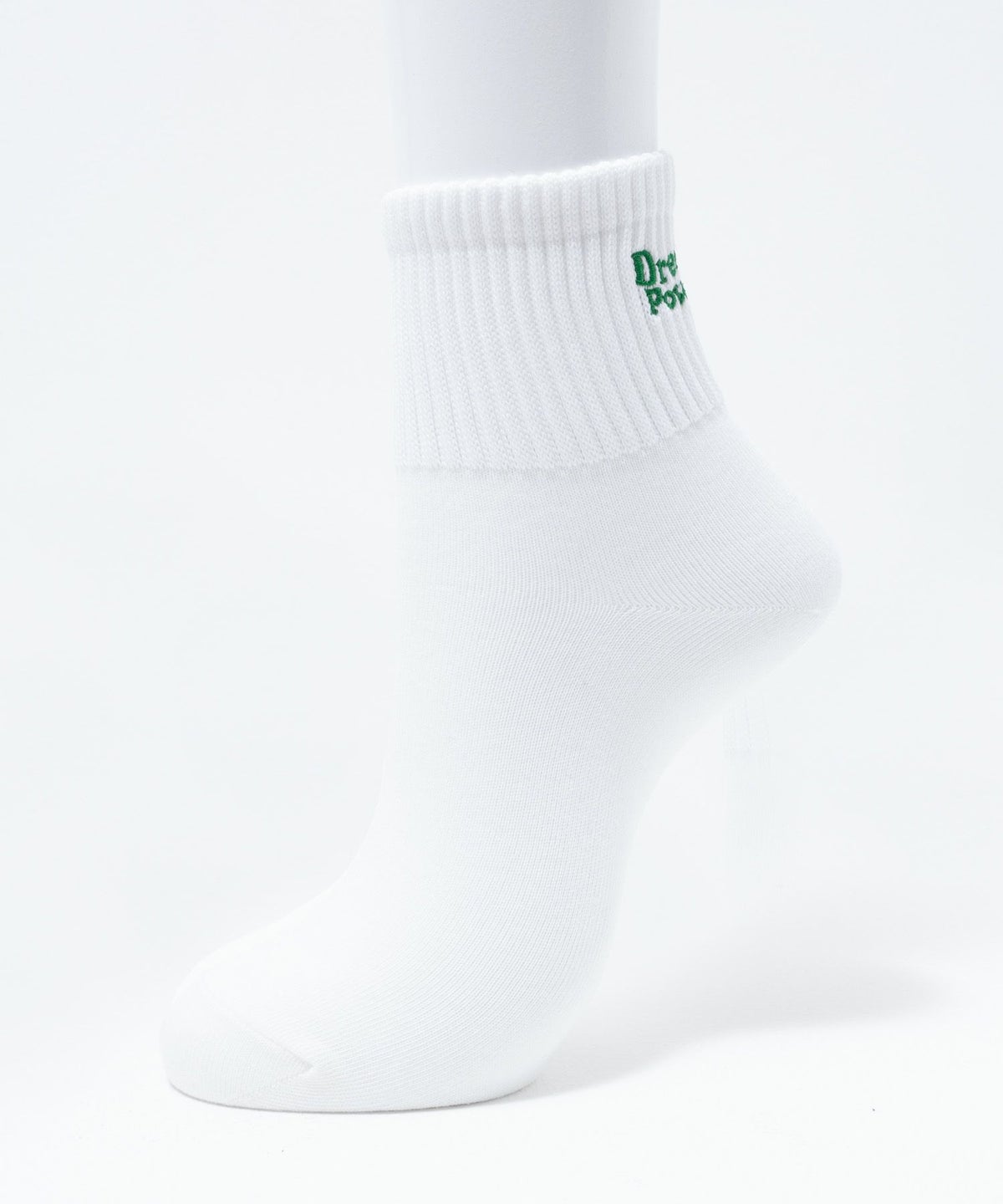 NAVY リブロゴ刺繍ショート丈ソックス レディース