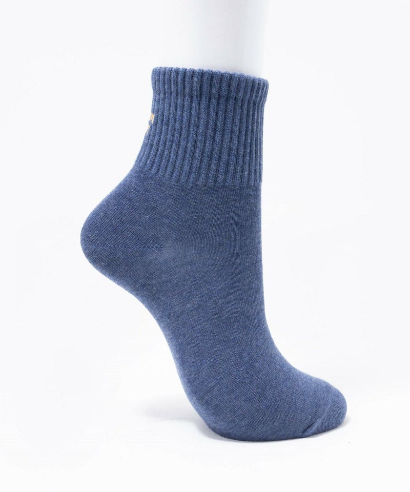 NAVY リブロゴ刺繍ショート丈ソックス レディース商品画像-9