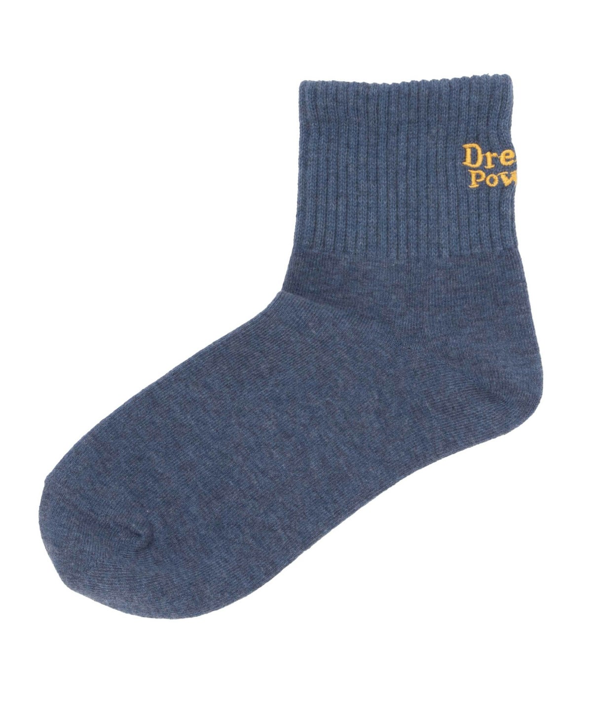 NAVY リブロゴ刺繍ショート丈ソックス レディース