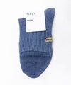 NAVY  リブロゴ刺繍ショート丈ソックス レディース商品サムネイル-15
