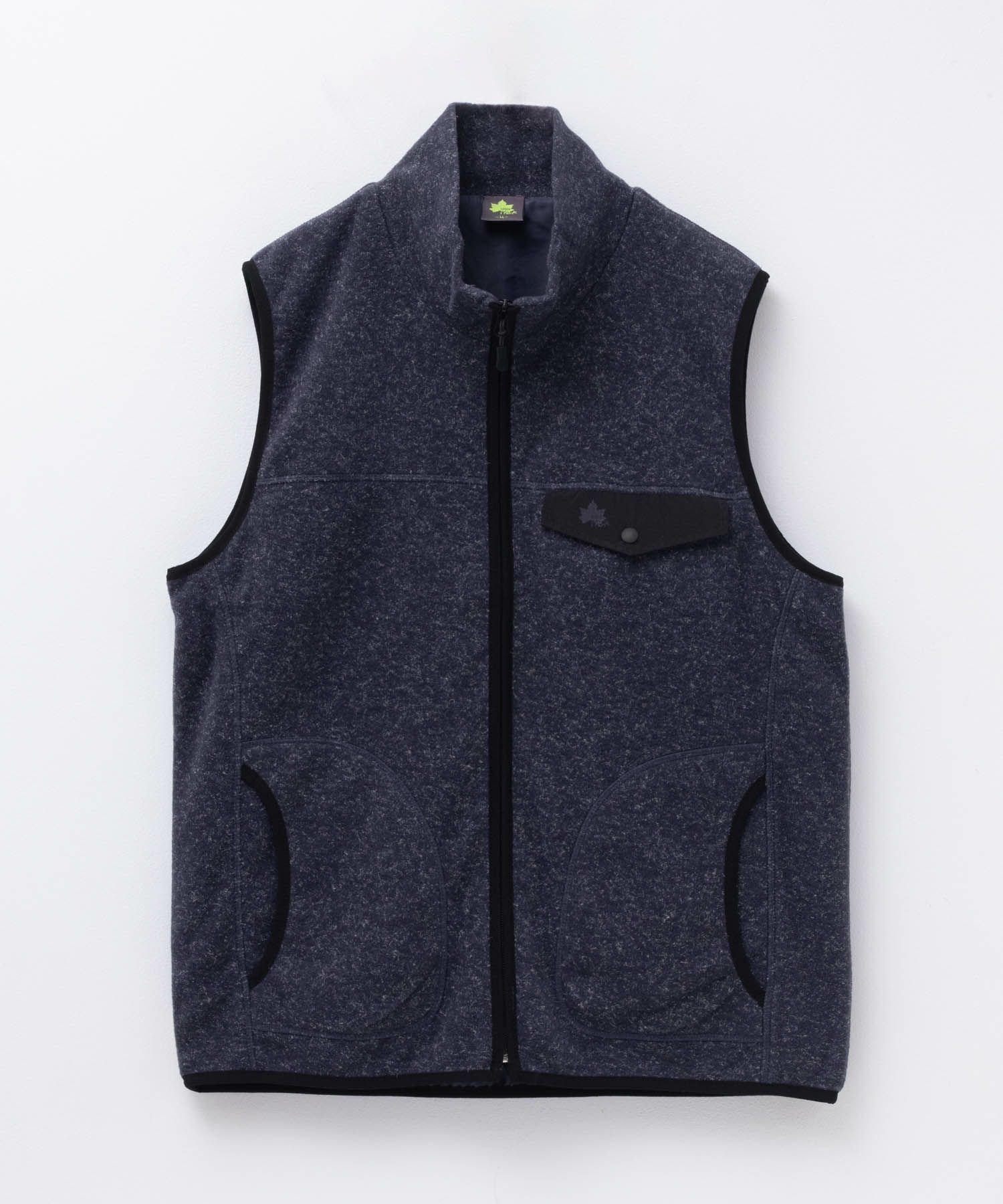 LOGOS PARK ウールライクベスト メンズ
