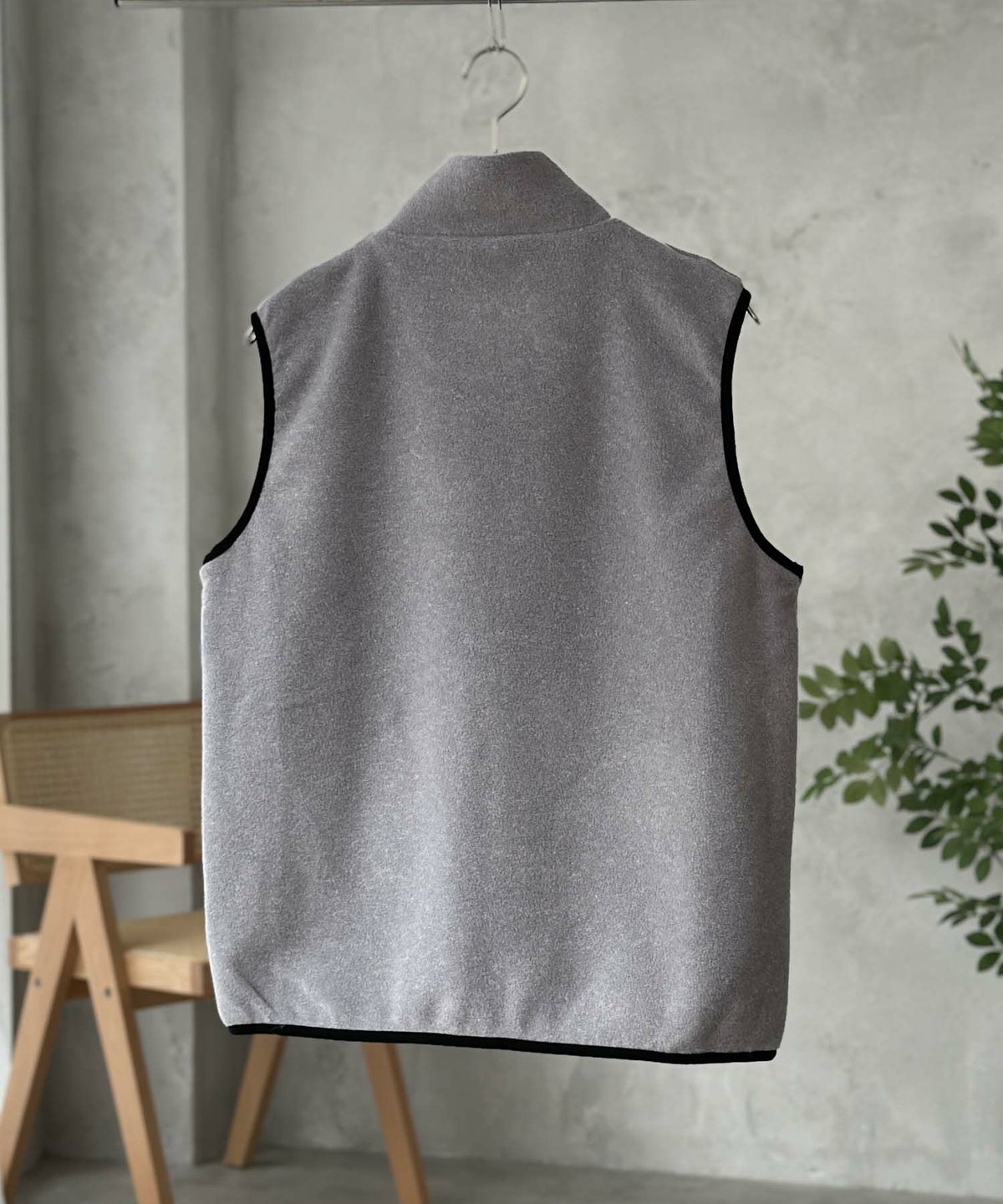 LOGOS PARK ウールライクベスト メンズ