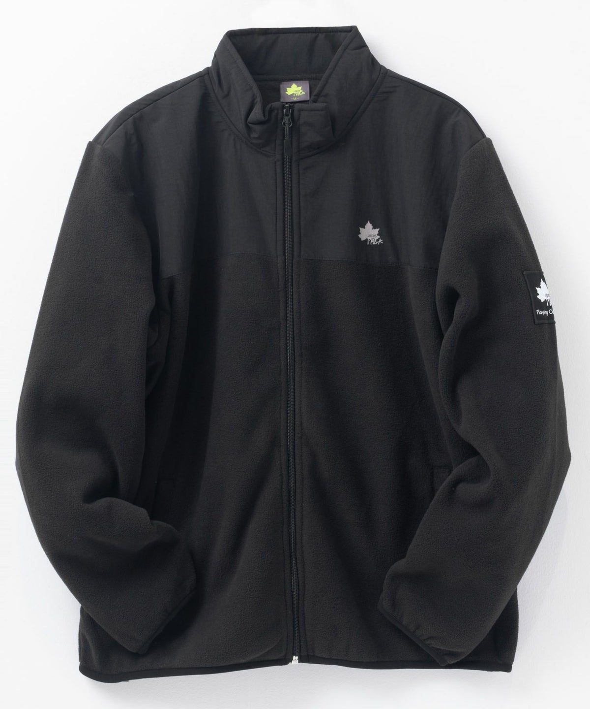 LOGOS PARK フリース切替ジャケット メンズ
