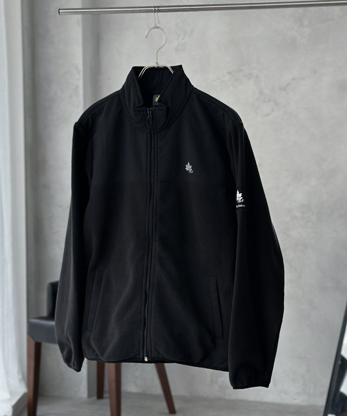 LOGOS PARK フリース切替ジャケット メンズ