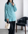Howdy Marie インドコールオーバーシャツ レディース商品サムネイル-26