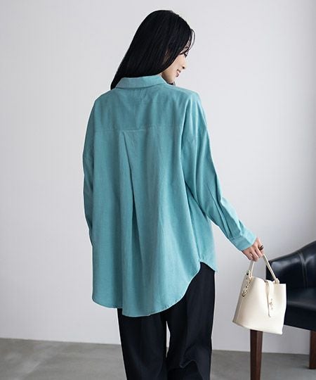 Howdy Marie インドコールオーバーシャツ レディース商品画像-30