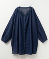 Howdy Marie インドデニムギャザーチュニック レディース商品サムネイル-14