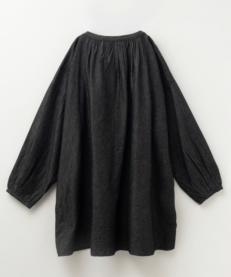 Howdy Marie  インドデニムギャザーチュニック レディース商品画像-17