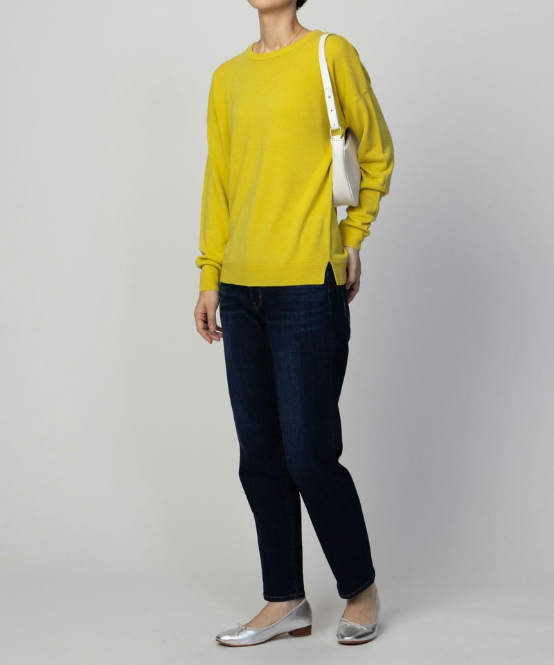 [期間限定knit]nAvy カシミヤタッチニット クルーネック レディース商品画像-13