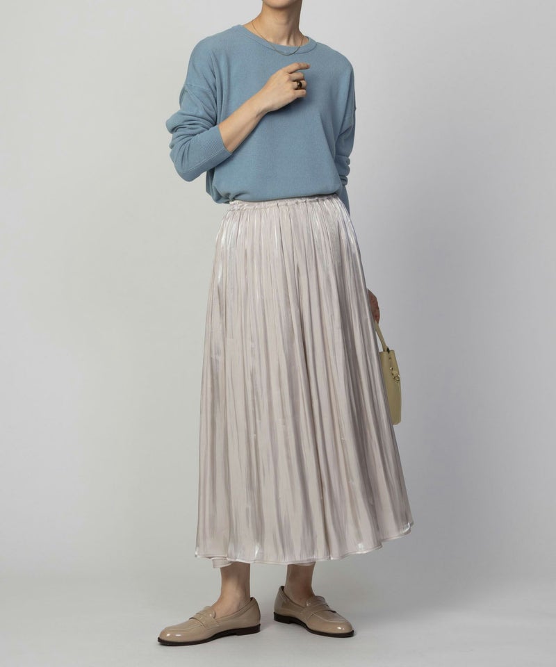 [期間限定knit]nAvy カシミヤタッチニット クルーネック レディース商品画像-18