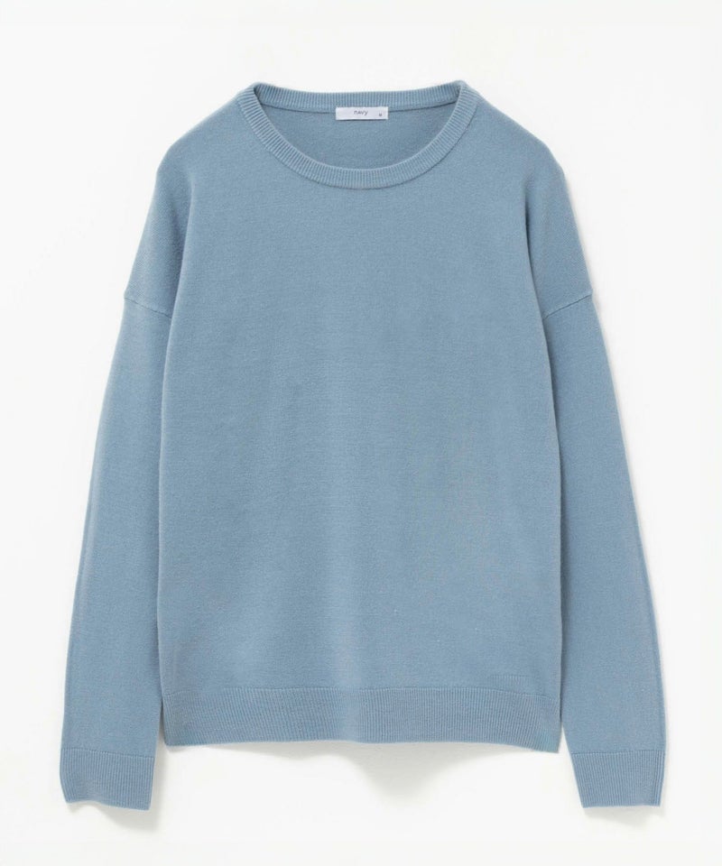 nAvy カシミヤタッチニット クルーネック レディース商品画像-23