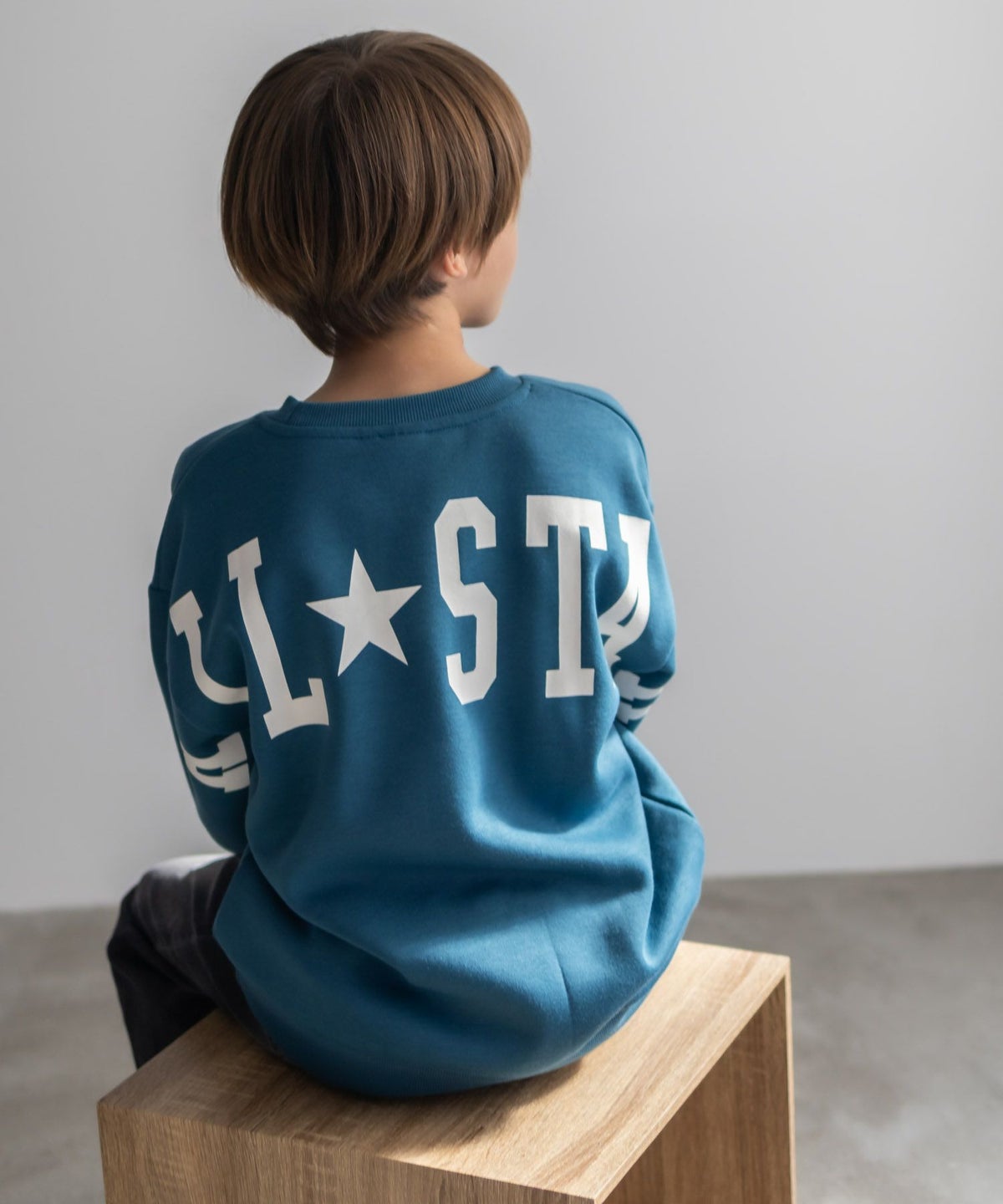 CONVERSE ビッグロゴトレーナー キッズ