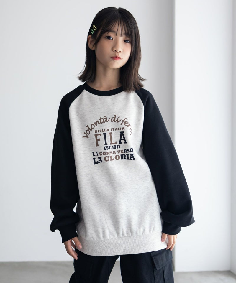 FILA  ラグラン配色チュニック キッズ商品画像-6