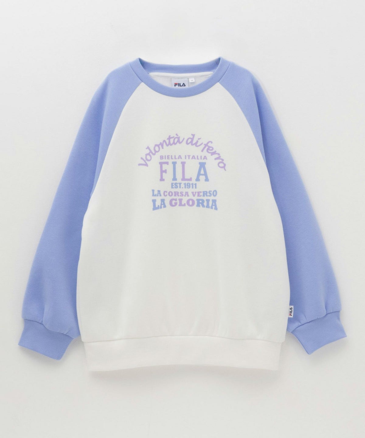 FILA ラグラン配色チュニック キッズ