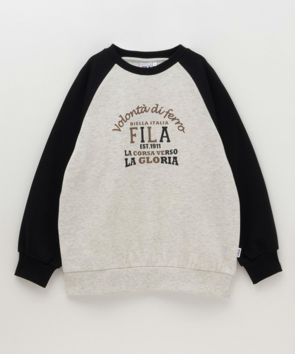 FILA ラグラン配色チュニック キッズ