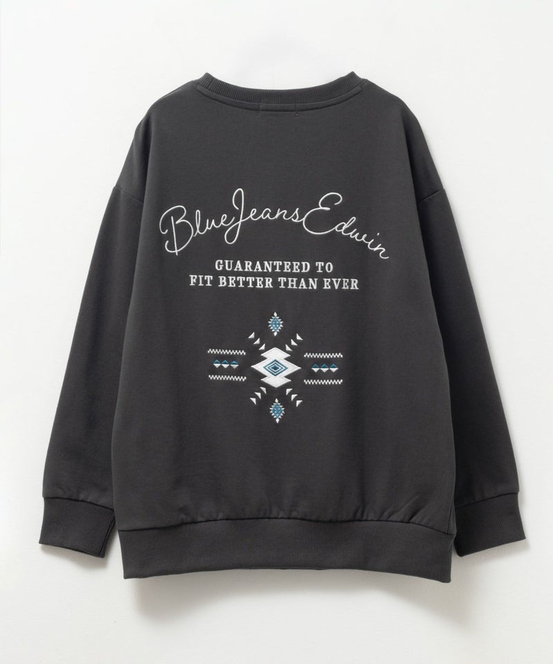 EDWIN  布帛ポケット付きトレーナー キッズ商品画像-4