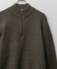 NAVY 快適ニット ケーブル編み メンズ