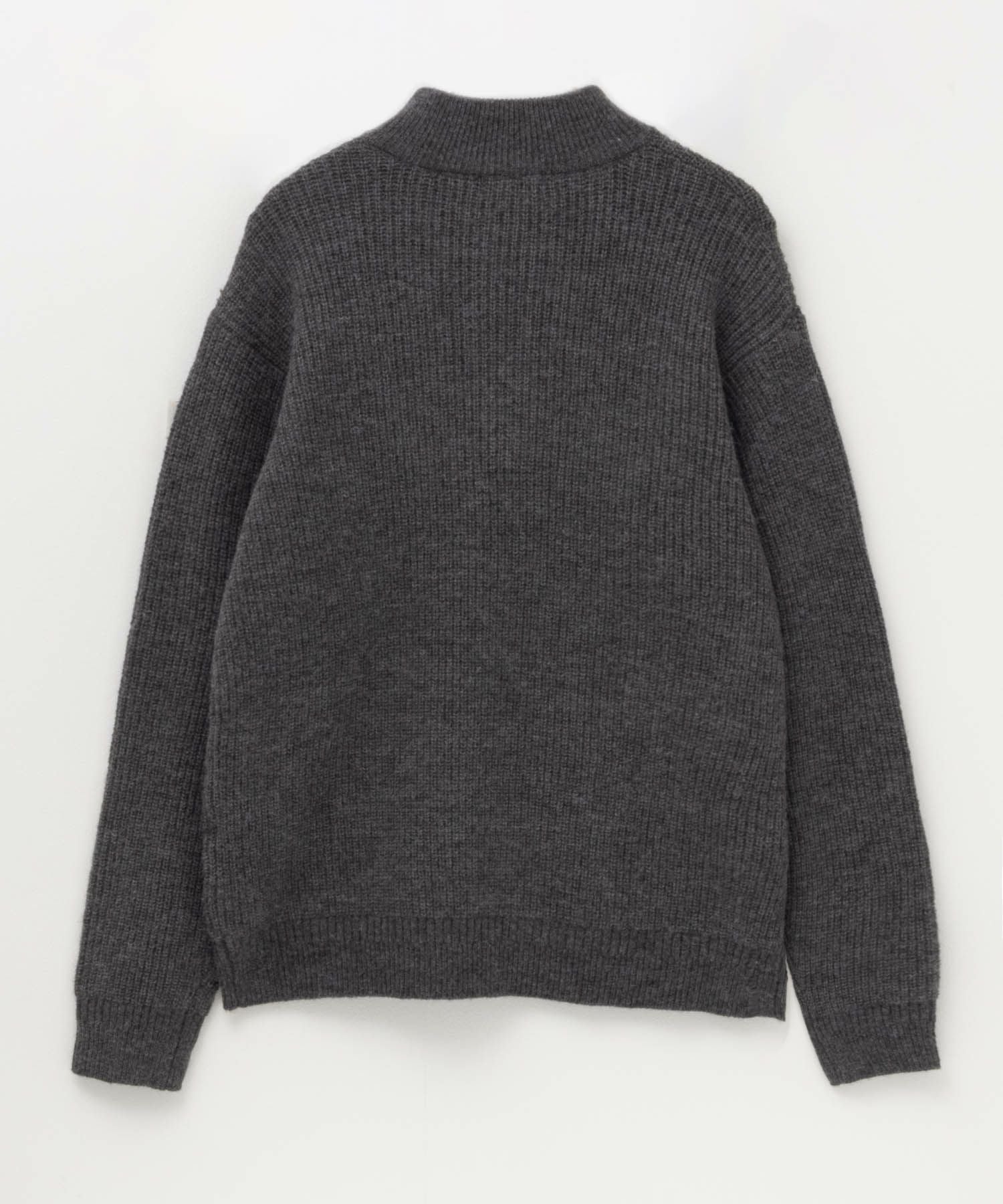 NAVY 快適ニット ケーブル編み メンズ