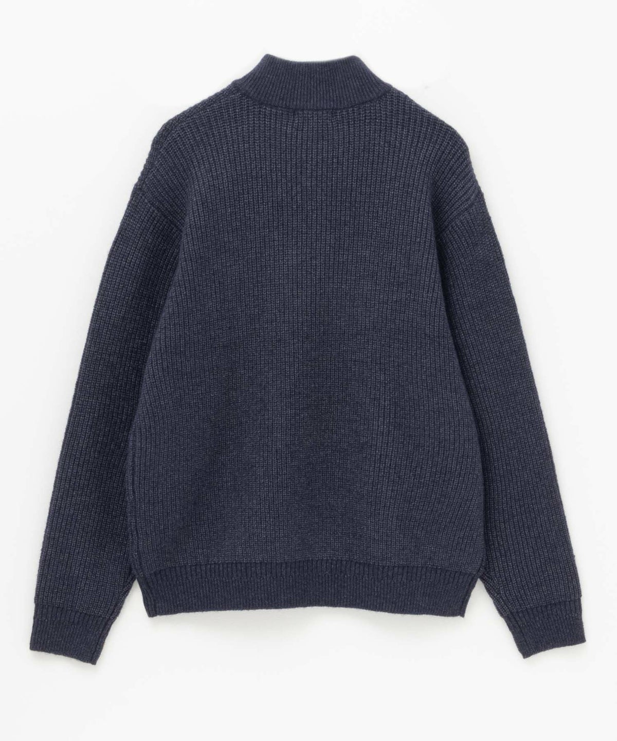 NAVY 快適ニット ケーブル編み メンズ