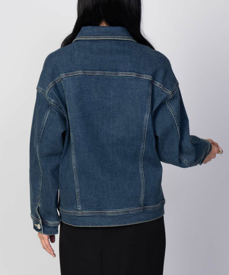 C17 ベーシックデニムジャケット レディース商品画像-7