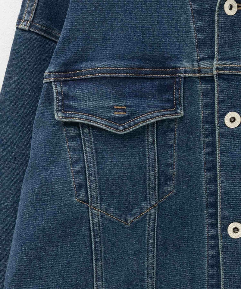 C17  ベーシックデニムジャケット レディース商品画像-10