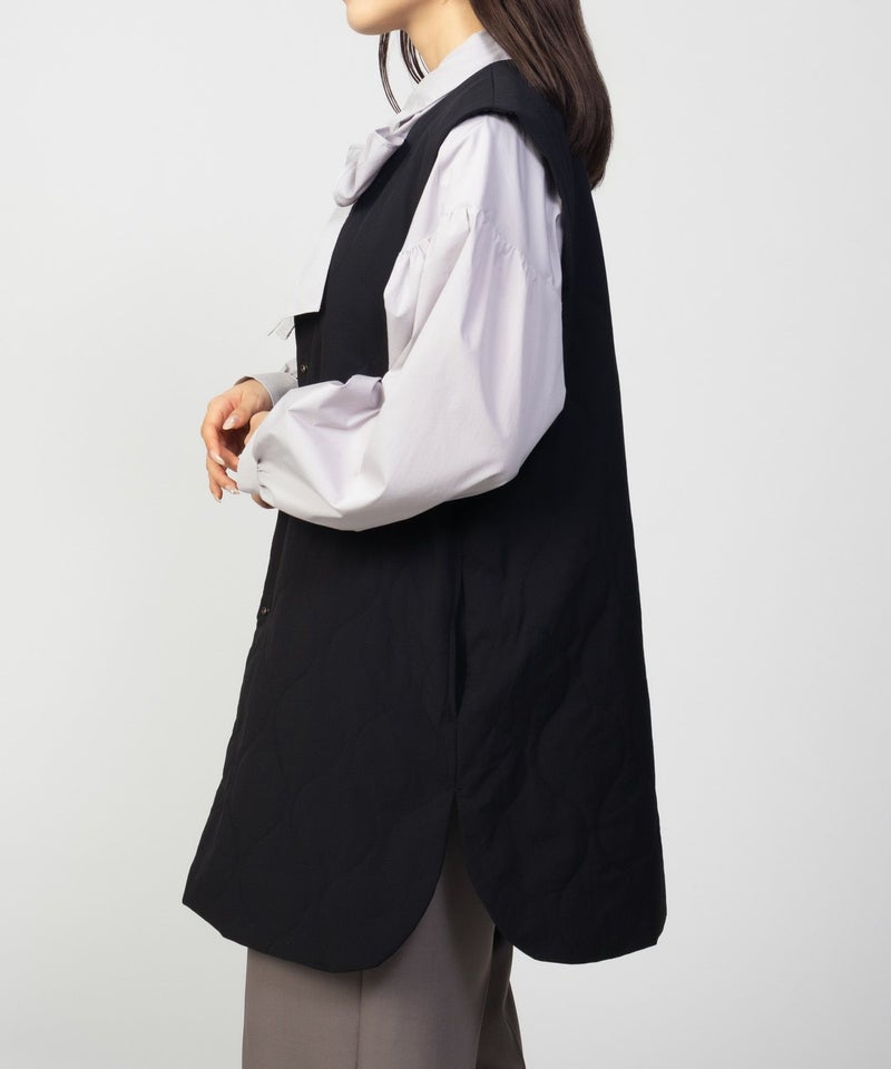 [期間限定価格]HusHusH  キルトベスト レディース商品画像-6