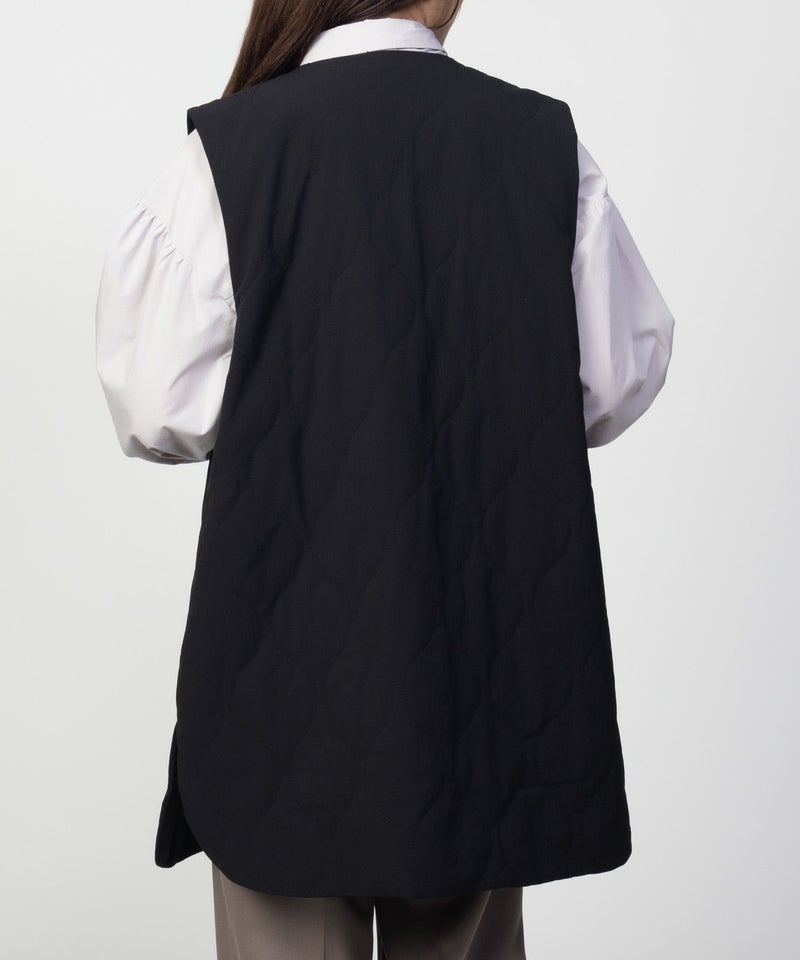 [期間限定価格]HusHusH  キルトベスト レディース商品画像-7