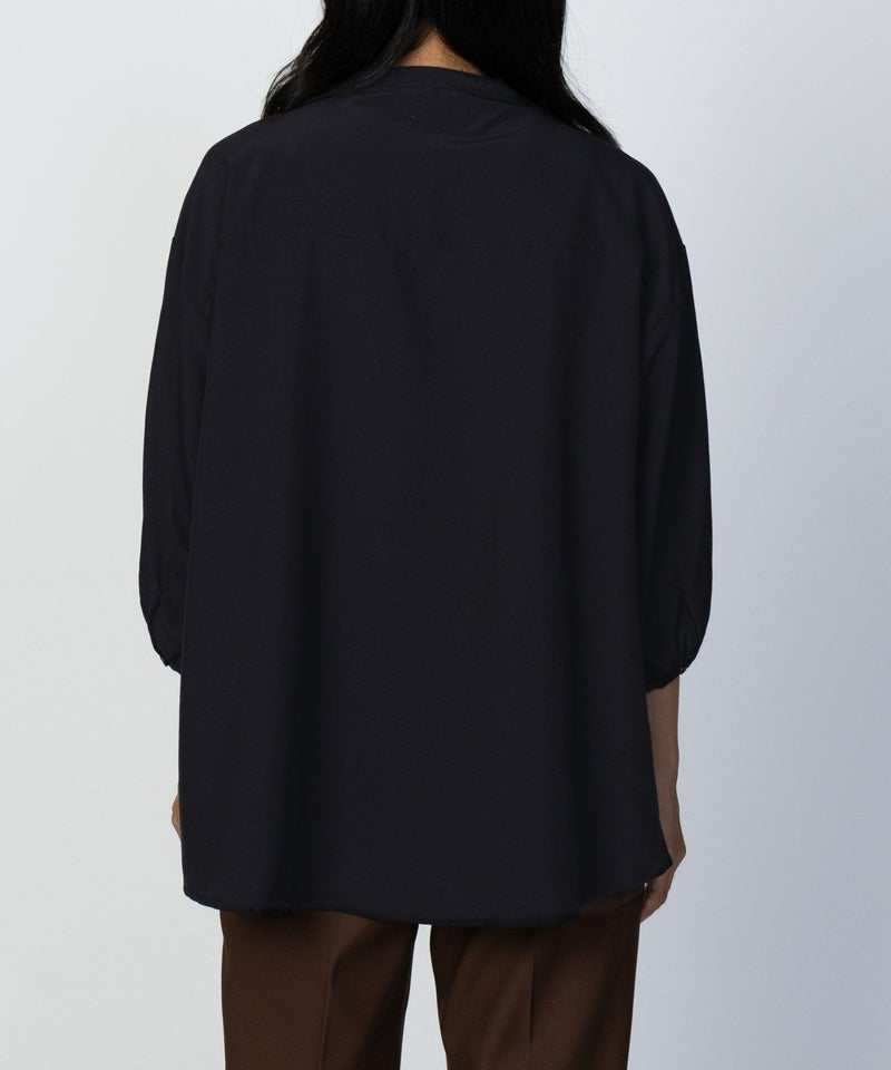 nAvy ピンタック5分袖ブラウス レディース商品画像-15