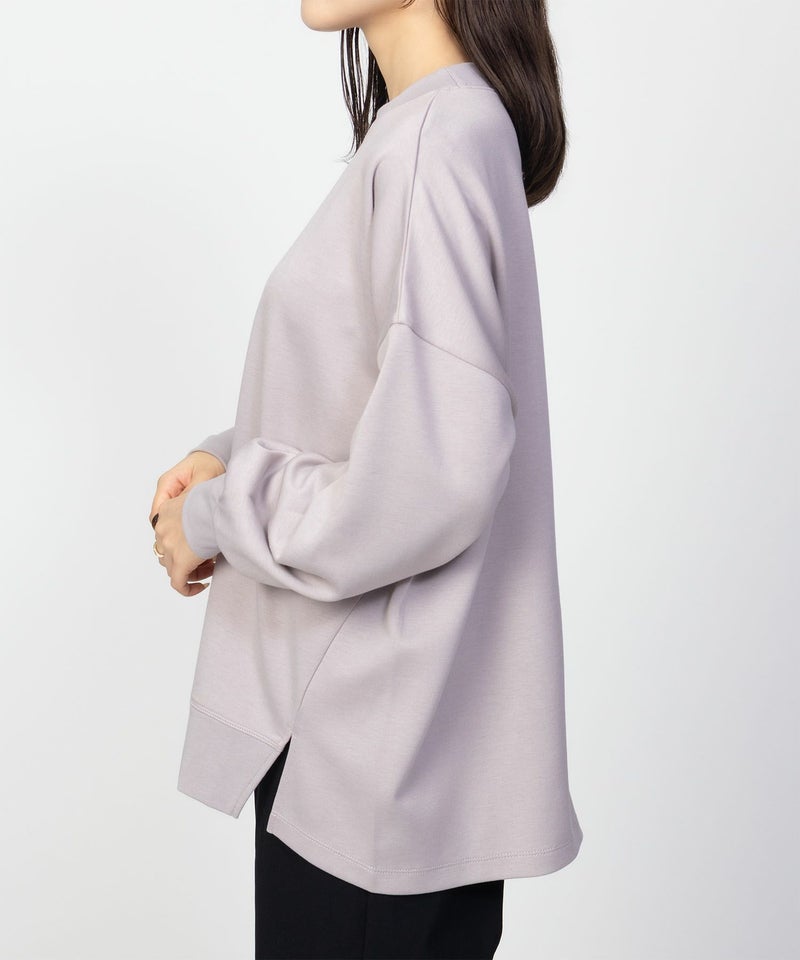 HusHusH ポンチ素材 ルーズ袖タックプルオーバー レディース商品画像-8