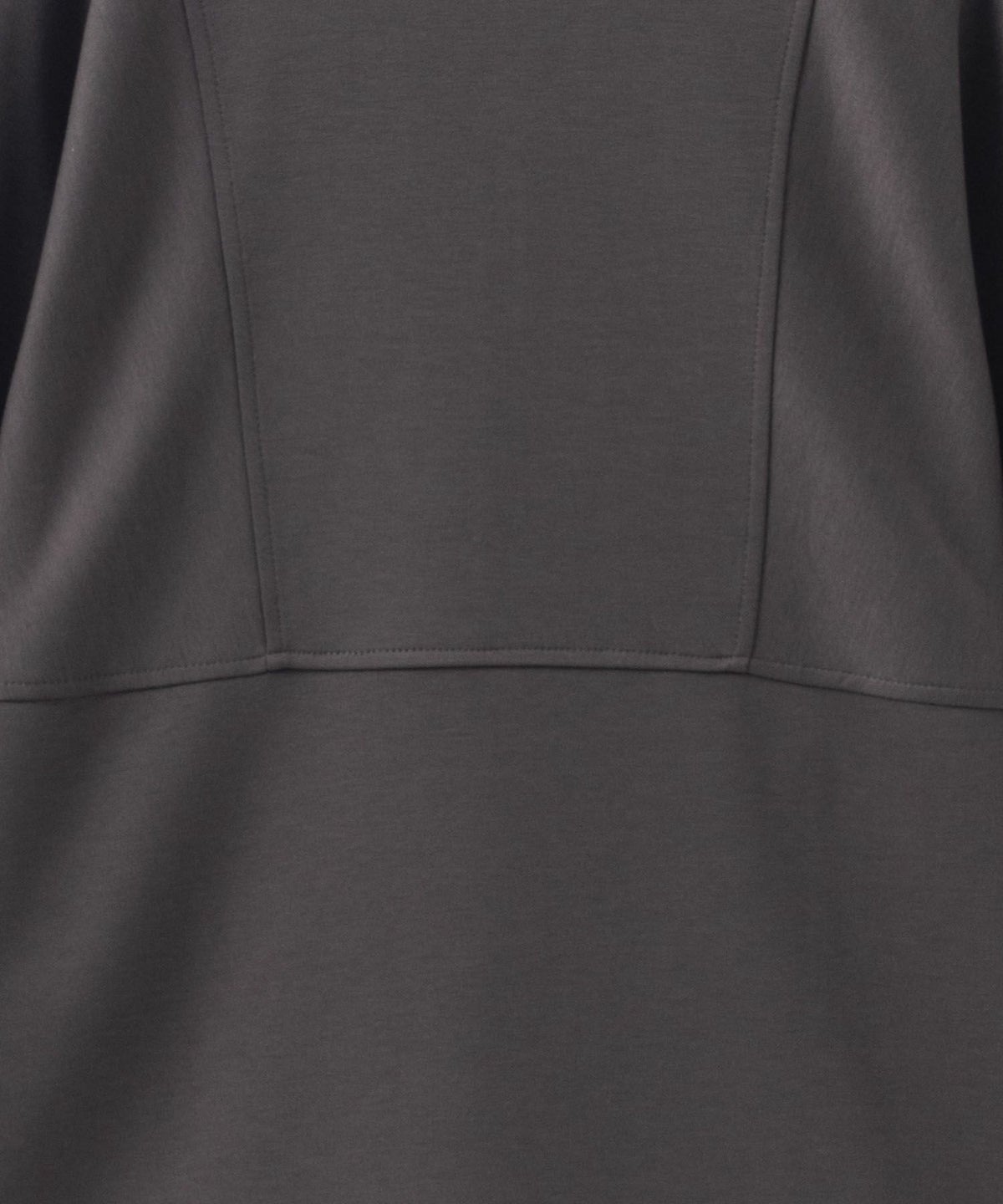 HusHusH ポンチ素材 デザインZIPプルオーバー レディース